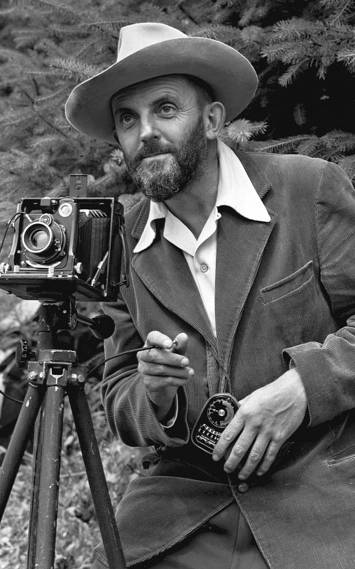 Ansel Adams and camera